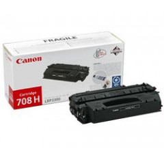 Canon 708H Black Toner Cartridge (6000 Pages) - Original Canon Pack for LBP3300, LBP3360