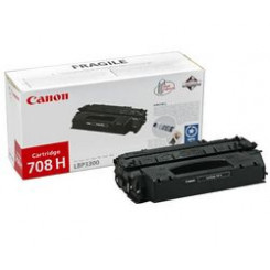 Canon 708H Black Toner Cartridge (6000 Pages) - Original Canon Pack for LBP3300, LBP3360