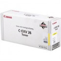 Canon C-EXV 26 Yellow Original Toner Cartridge 1657B006 (6000 Pages) for Canon IR-C1028, I-Sensys MF-8450, MF-9130, MF-9170