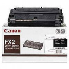 Canon FX-2 Black Toner Cartridge 1556A003 (4000 Pages) - Original Canon Pack for Fax L500, L550, L600, L660, L5500, L7100, L7500
