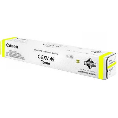 Canon C-EXV 49 Yellow Original Toner Cartridge 8527B002 (19000 Pages)