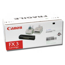 Canon FX-3 Black Toner Cartridge (2700 Pages) - Original Canon Pack (1557A003)