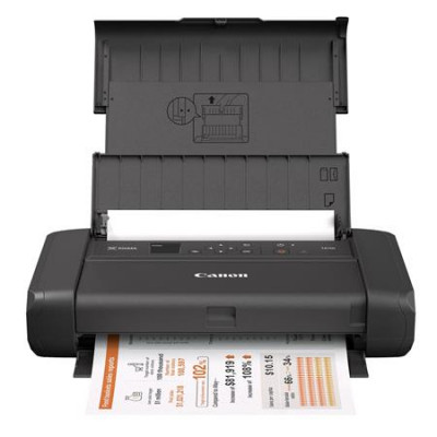 Canon PIXMA TR150 Inkjet Color Printer with battery