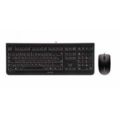 CHERRY DW 3000 Keyboard and Mouse Set Pale Grey USB (DE)