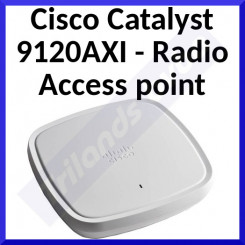 Cisco Catalyst 9120AXI 802.11ax 5.38 Gbit/s Wireless Access Point - 2.40 GHz, 5 GHz - MIMO Technology - 1 x Network (RJ-45) - Bluetooth 5
