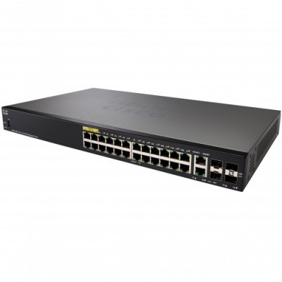 Cisco Small Business SF350-48MP Switch L3 Managed 48 x 10/100 (PoE+) + 2 x 10/100/1000 + 2 x combo Gigabit SFP rack-mountable PoE+ (740 W)