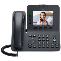 Cisco CP-8941-K9= Original 8941 SIP Video IP Color Phone - Unified IP MultiLine SCCP Standard 