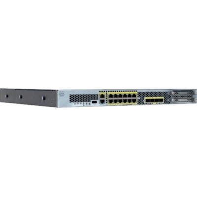 Cisco Firepower 2130 Network Security/Firewall Appliance - 12 Port - 10/100/1000Base-T - Gigabit Ethernet - 12 x RJ-45 - 13 Total Expansion Slots - 1U - Rack-mountable