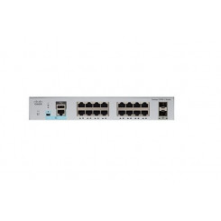Cisco Catalyst 1000-16T-2G-L - Switch - Managed - 16 x 10/100/1000 + 2 x Gigabit SFP (uplink) - rack-mountable