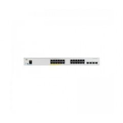 Cisco Catalyst 1000-24FP-4X-L - Switch - Managed - 24 x 10/100/1000 (PoE+) + 4 x 10 Gigabit SFP+ (uplink) - rack-mountable - PoE+ (370 W)