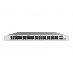 Cisco Meraki Cloud Managed MS120-48 - Switch - Managed - 48 x 10/100/1000 + 4 x Gigabit SFP - desktop, rack-mountable