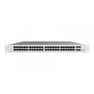 Cisco Meraki Cloud Managed MS120-48 - Switch - Managed - 48 x 10/100/1000 + 4 x Gigabit SFP - desktop, rack-mountable