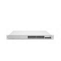 Cisco Meraki MS350 MS350-24X-HW 24 Ports Manageable Layer 3 Switch - Gigabit Ethernet, 10 Gigabit Ethernet - 10/100/1000Base-T, 10GBase-X - 3 Layer Supported - Modular - Twisted Pair, Optical Fiber - Rack-mountable, Desktop