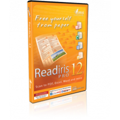 HP ScanJet - Readiris Pro 12 OCR Software - 1 User License with CD - Retail Box Pack