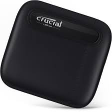 Crucial X6 - Solid state drive - 500 GB - external (portable) - USB 3.2 Gen 2 (USB-C connector)