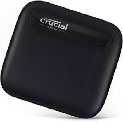 Crucial X6 - Solid state drive - 500 GB - external (portable) - USB 3.2 Gen 2 (USB-C connector)