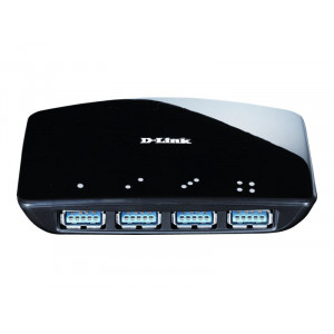 D-Link DUB 1340 - Hub - 4 x SuperSpeed USB 3.0