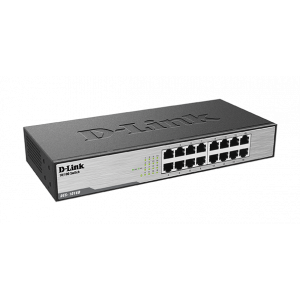 D-Link DES 1016D - Switch - 16 x 10/100 - desktop