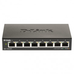 D-Link 5-Port Gigabit Ethernet Metal Housing Unmanaged Light Switch without IGMP- 5-Port 10/100/1000 Mbps- 1000Base-T interface- IEEE 802.3- IEEE 802.3u- IEEE 802.3ab- IEEE 802.3az Energy Efficiency Ethernet- Switching capacity 10 Gbps