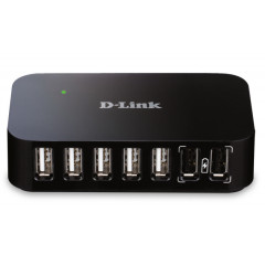 D-Link DUB H7 - Hub - 7 x USB 2.0 - desktop