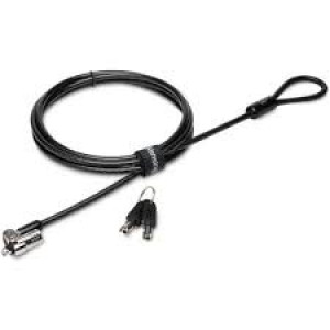 Kensington N17 Keyed Dual Head Laptop Lock - Security cable lock - for Latitude 7200 2-in-1, 7400 2-in-1