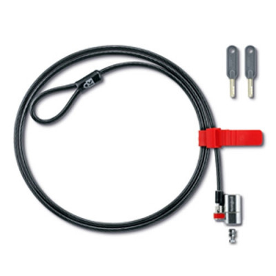 Kensington Clicksafe Keyed Twin Lock - Security cable