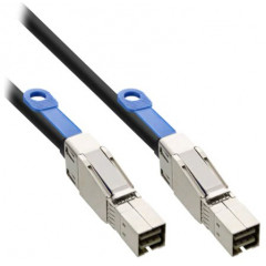 Dell - SAS external cable - SAS 12Gbit/s - 36 pin 4x Shielded Mini MultiLane to 36 pin 4x Shielded Mini MultiLane - 2 m - for PowerEdge T130, T330, T430, T630