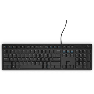 Dell KB216 Wired USB Keyboard (580-ADHB) - Belgium (Azerty) - black