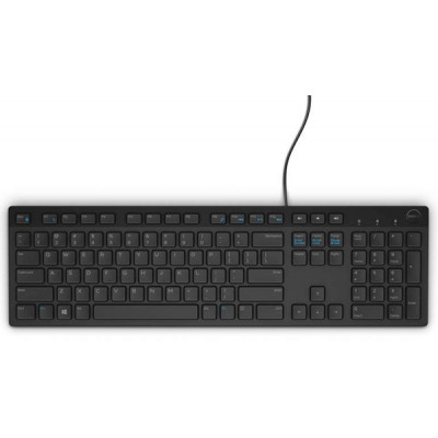 Dell KB216 Wired USB Keyboard (580-ADHB) - Belgium (Azerty) - black