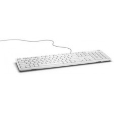 Dell KB216 - Keyboard - USB - QWERTZ - German - white - for Latitude 34XX, 5310 2-in-1, 7210 2-in-1, 7310