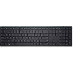 Dell KB500 - Keyboard - wireless - 2.4 GHz - QWERTY - UK - black - with 3 years Next Business Day Advanced Exchange Service