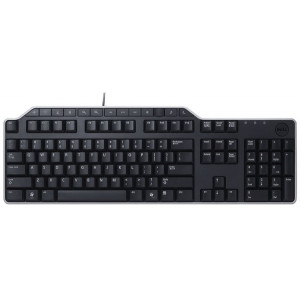 Dell KB-522 Wired Business Multimedia - Keyboard - USB - Belgium AZERTY - black - for Inspiron 11 3179, 15 55XX, 17 5767