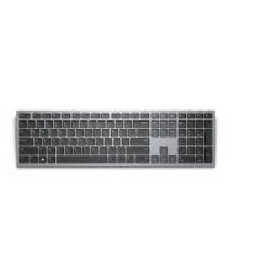 Dell Multi-Device KB700 - Keyboard KB700-GY-R-BEL - wireless - 2.4 GHz, Bluetooth 5.0 - AZERTY - Belgium - grey - with 3 years Next Business Day Advanced Exchange Service