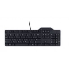 Dell KB813 Smartcard - Keyboard - USB - AZERTY - French - black - for Inspiron 17R 7720