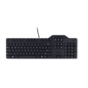 Dell KB813 Smartcard - Keyboard - USB - QWERTY - UK/Irish - black - for Inspiron 17R 7720