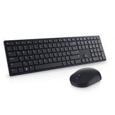 Dell Pro KM5221W - Retail Box - keyboard and mouse set - wireless - 2.4 GHz - QWERTY - US International - black