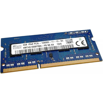 Dell / Hynix 4 GB DDR3 1600 MHz SO DIMM 204-pin RAM Module HMT451S6BFR8A-PB / 99L0386-001.A00LF - In Perfect Condition - Refurbished