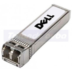 Dell SFP+ transceiver module 407-BBOU - 10 Gigabit Ethernet - 10GBase-SR - up to 300 m - 850 nm - for Networking N4032, X1008, X1018, X1026, X1052, X4012