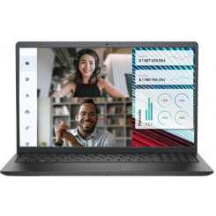 Dell Vostro 3520 - Intel Core i5 1235U / 1.3 GHz JNXGV - Win 11 Pro - Iris Xe Graphics - 8 GB RAM - 256 GB SSD NVMe - 15.6" IPS 1920 x 1080 (Full HD) @ 120 Hz - Wi-Fi 5 - black - BTS - with 1 Year Dell Collect and Return Service