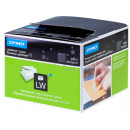 Dymo S0722410 (99013) Transparent Permanent Adhesive Label 36 mm X 89 mm - 260 Labels Per Roll