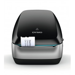 DYMO LabelWriter Wireless - Label printer - thermal paper - Roll (6.2 cm) - 600 x 300 dpi - up to 71 labels/min - capacity: 1 roll - USB, Wi-Fi(n) - black