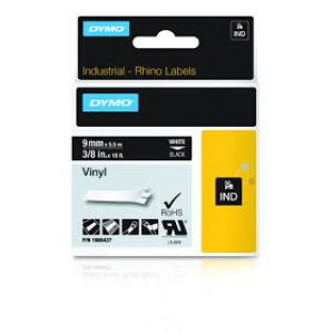 DYMO RhinoPRO - Permanent adhesive vinyl tape - yellow - Roll (1.2 cm x 5.5 m) 1 roll(s) - for DYMO ILP219