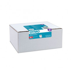 DYMO LabelWriter Medium - Black on white - 57 x 32 mm 6000 label(s) (6 roll(s) x 1000) multi-purpose labels - for DYMO LabelWriter 310, 315, 320, 330, 400, 450, 4XL, SE450, Wireless