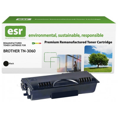 ESR Toner cartridge compatible with Brother TN-3060BK black remanufactured 11.700 pages ( Extra High Capacity)