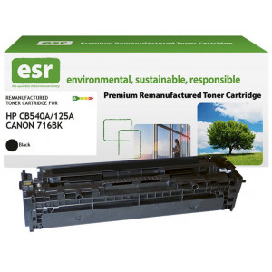 ESR Toner cartridge compatible with HP CB540A/CE320A black remanufactured 2.200 pages [K15104X1]