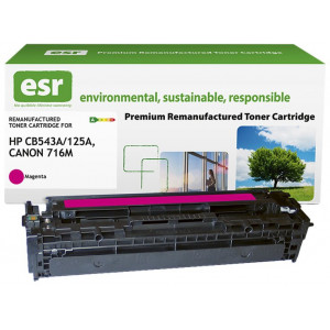 ESR Toner cartridge compatible with HP CB543A/CE323A/Canon 1978B002 magenta remanufactured 1.400 pages [K15106X1]