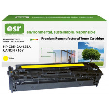 ESR Toner cartridge compatible with HP CB542A/CE322A/Canon 1977B002 yellow remanufactured 1.400 pages [K15107X1]