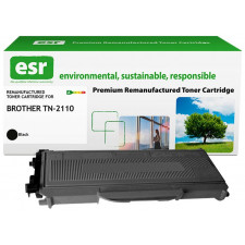 ESR Toner cartridge compatible with Brother TN-2110BK black remanufactured 1.500 pages