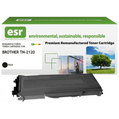 Brother TN-2120 BLACK REMANUFACTURED ESR High Yield Toner Cartridge (2.600 Pages)