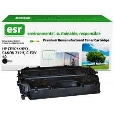 ESR Toner cartridge compatible with HP CE505X/Canon 3480B002 black High Capacity black remanufactured 6.500 pages